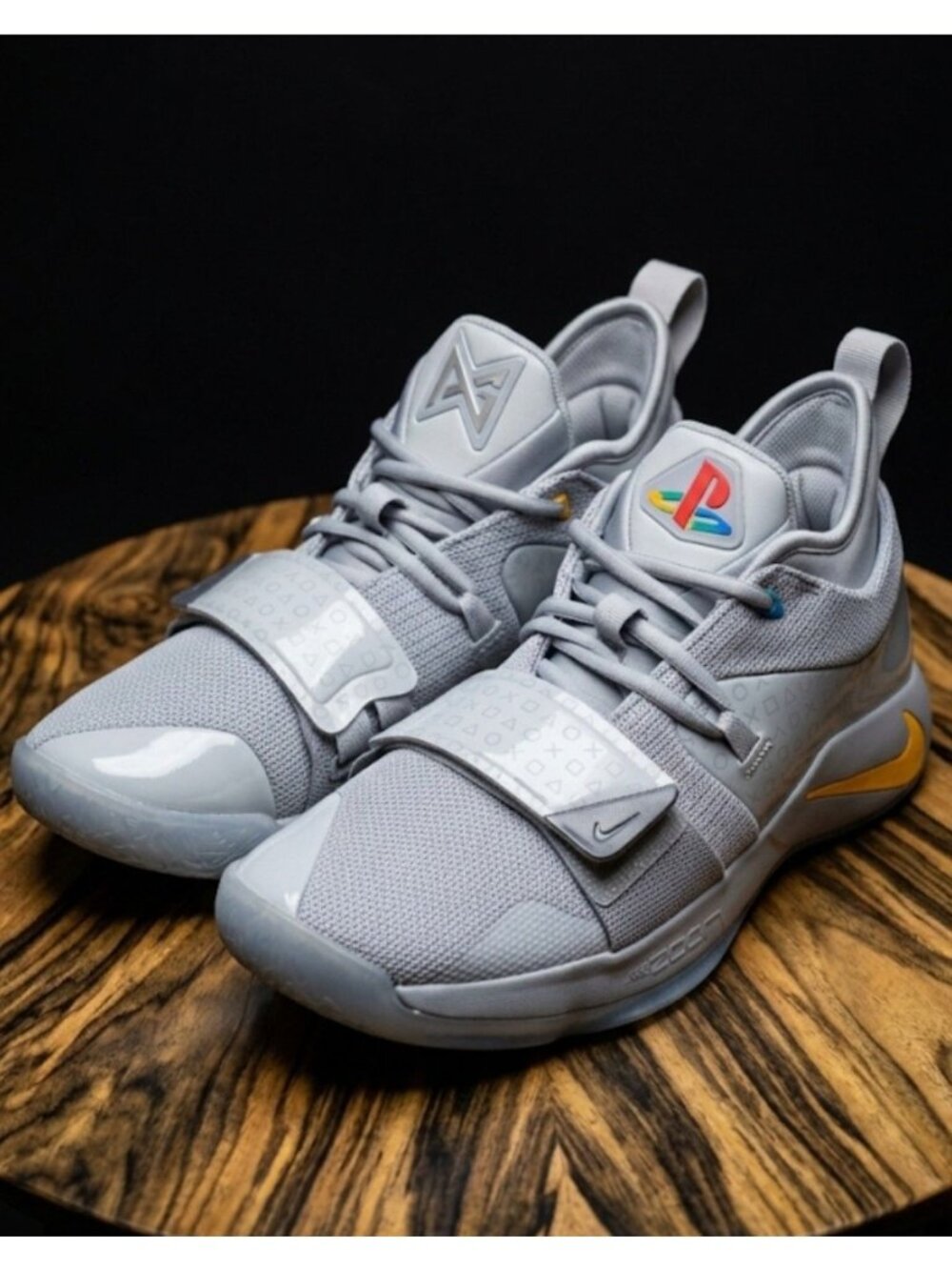 Nike x Playstation PG 2.5 Wolf Grey Basketball Sneakers/Shoes Men Size 8.5
